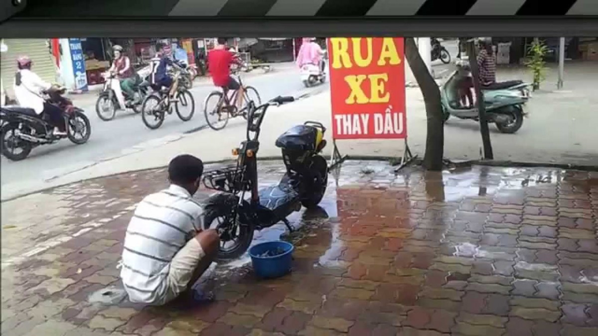 Những lưu ý khi rửa xe đạp điện