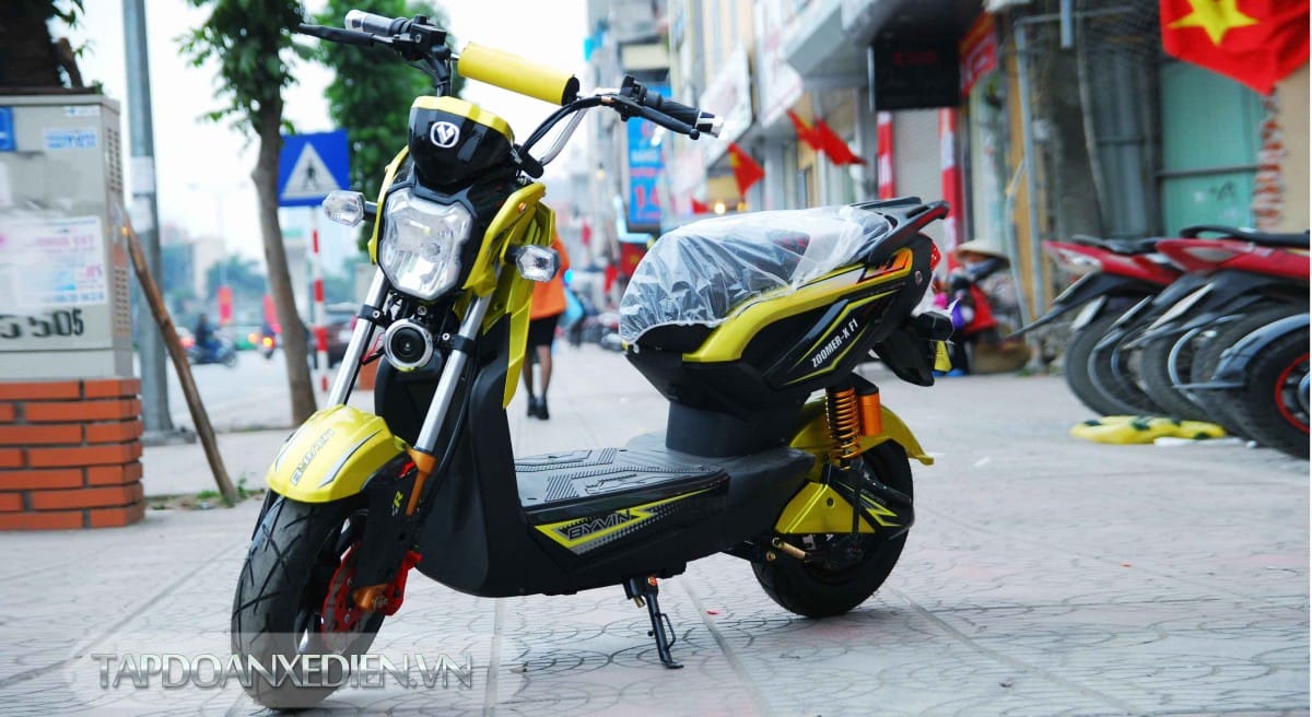 Xe điện Zoomer Byvin XF1 phá cách–dành cho “teen” mạnh mẽ
