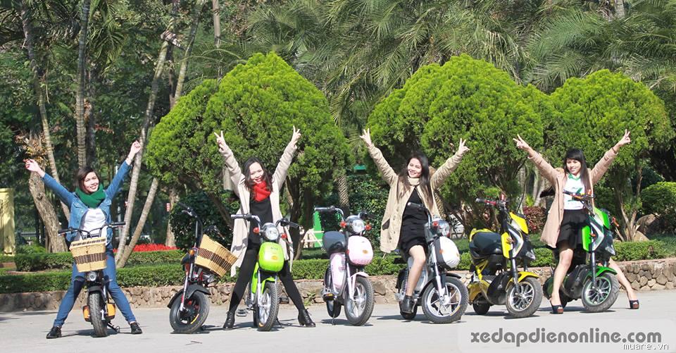 Xe đạp điện chính hãng-chất lượng tốt-giá thành hợp lý 