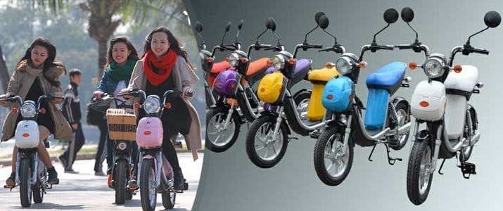 Các mẫu xe đạp điện an toàn nhỏ gọn không cần biển số dành cho học sinh