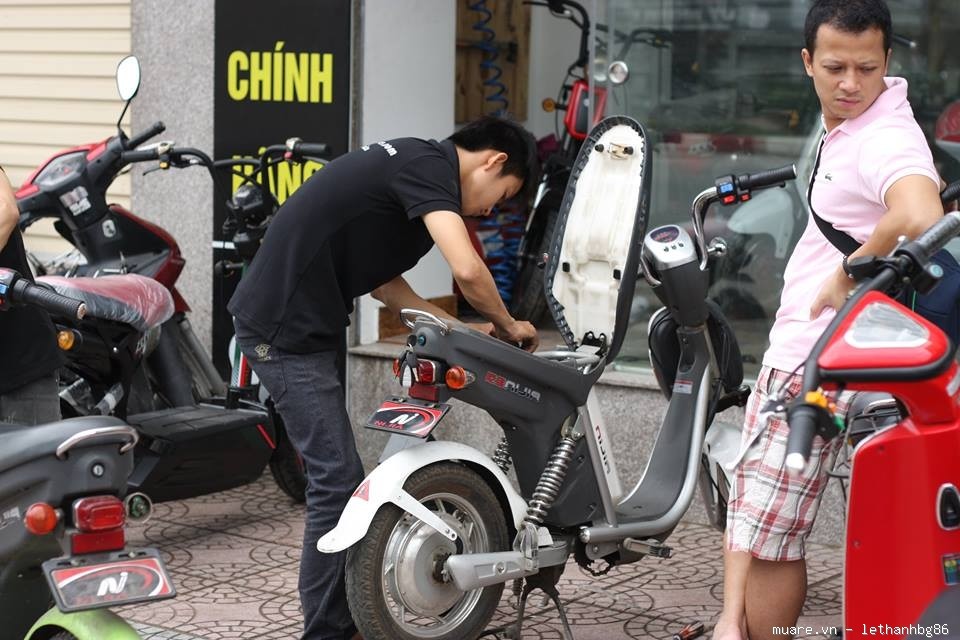Báo giá thay ắc quy xe đạp điện xe máy điện tại Hà Nội